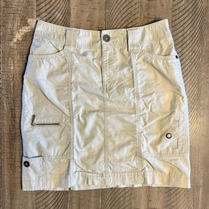 Eddie Bauer cargo skirt sz 2